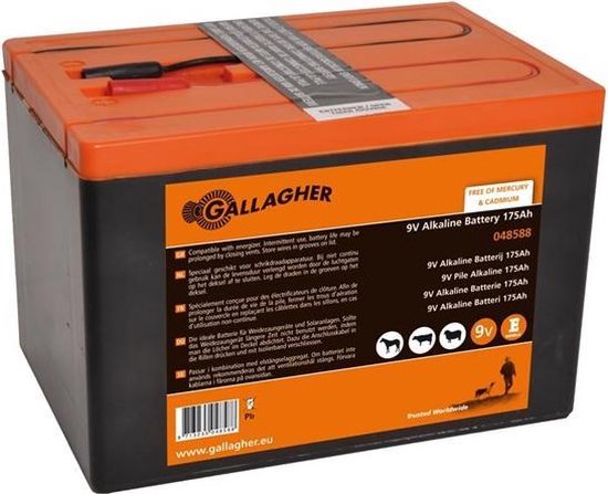 batterij gallagher 175 AH voor schrikdraadapparaat | bol.com