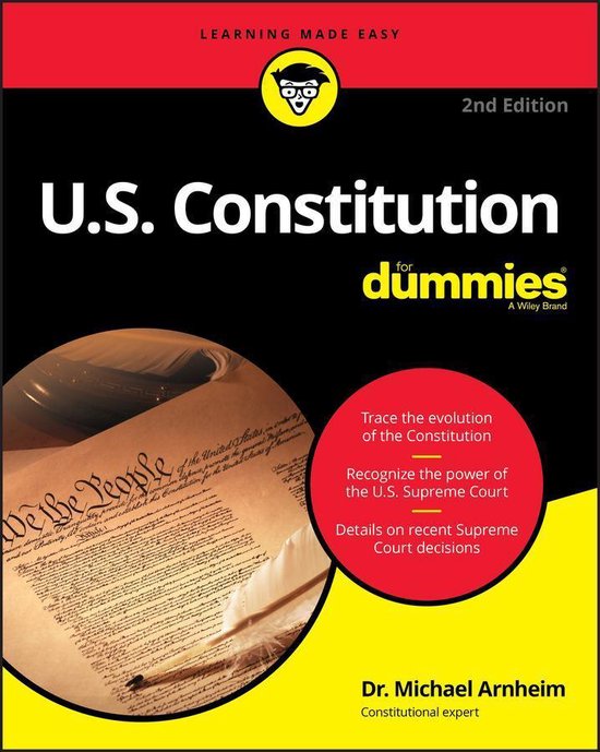 U.S. Constitution For Dummies - cover