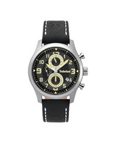 Timberland Groveton 15357JS/02 - Horloge - Leer - Zwart - 44mm