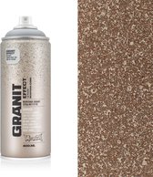 Aérosol Montana Granite Effect 400 ml - Aspect granit marron