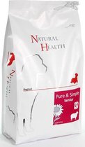 Natural Health Droogvoer NH Dog Lamb & Rice Senior