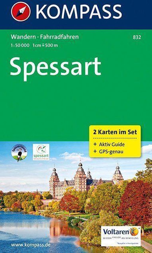 Kompass WK832 Spessart - cover