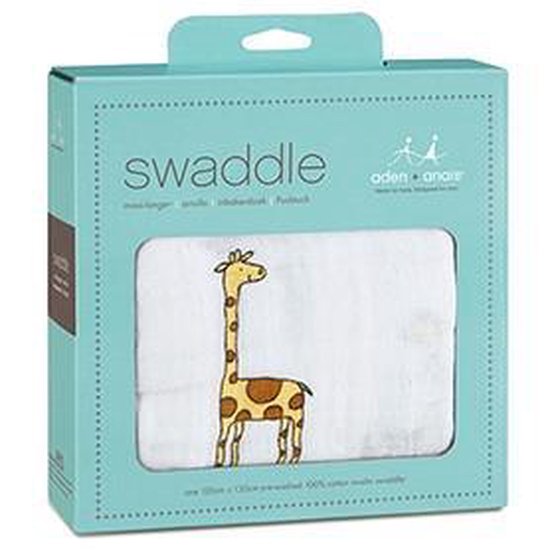 Aden + Anais Swaddle Jungle Jam Giraffe