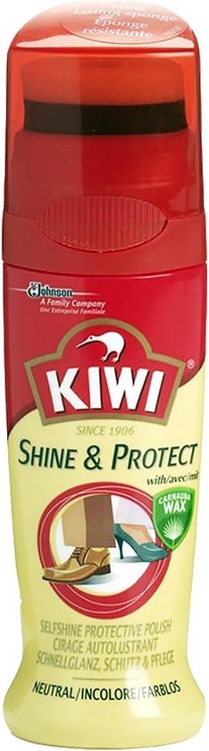 Met pensioen gaan premier oorsprong Kiwi Schoensmeer neutral shine and Protect 75ml | bol.com