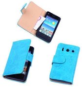 Bestcases Vintage Turquoise Book Cover Huawei Ascend Y300