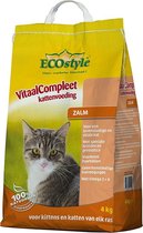 Ecostyle Vitaalcompleet - Zalm - Kattenvoer - 4 kg