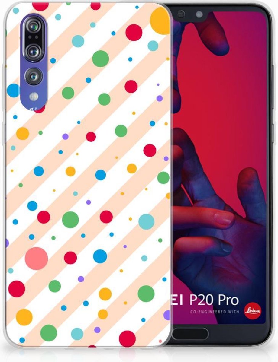 Huawei P20 Pro TPU bumper Dots