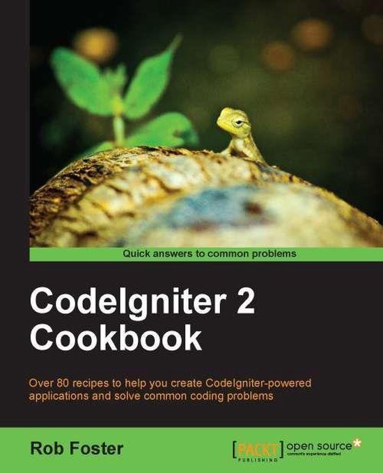 CodeIgniter 2 Cookbook - cover