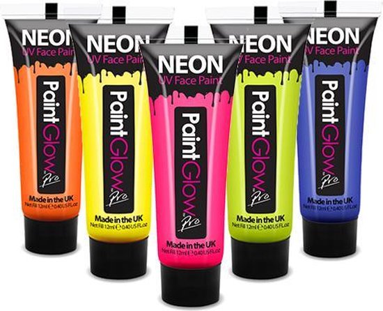 Neon Verf / Blacklight Verf PaintGlow - | bol.com