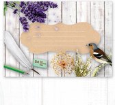 25 enveloppen Garden C6 formaat - Envelop met plakstrip - Vogel & Lavendel