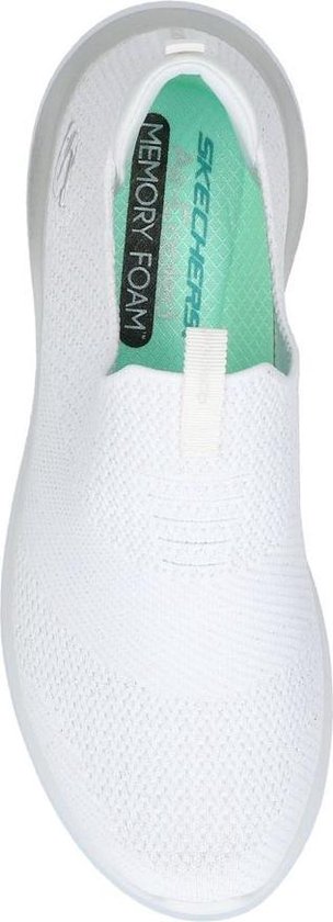 Witte Slip-on Sneakers Skechers Ultra Flex | Bestel nu!