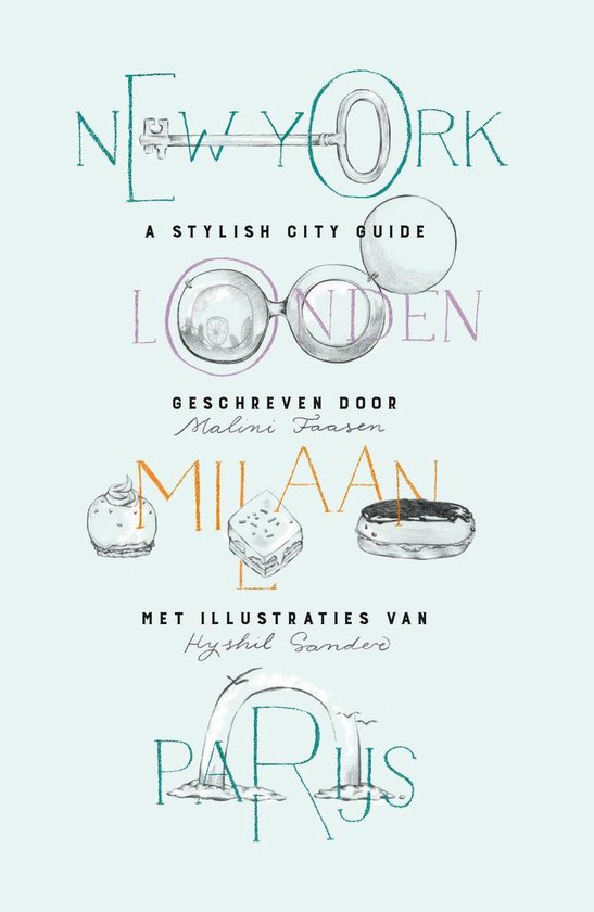 New York, Londen, Milaan Parijs - cover