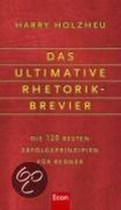 Das ultimative Rhetorik-Brevier - cover