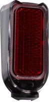 Falkx Achterlicht Retro Led Batterijen Zwart/rood