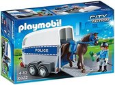 Playmobil City Action: Bereden Politie Met Trailer (6922)