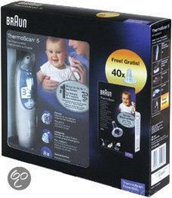 Braun IRT 6020 - Thermometer - Inclusief wegwerp lensfilters LF40 | bol.com
