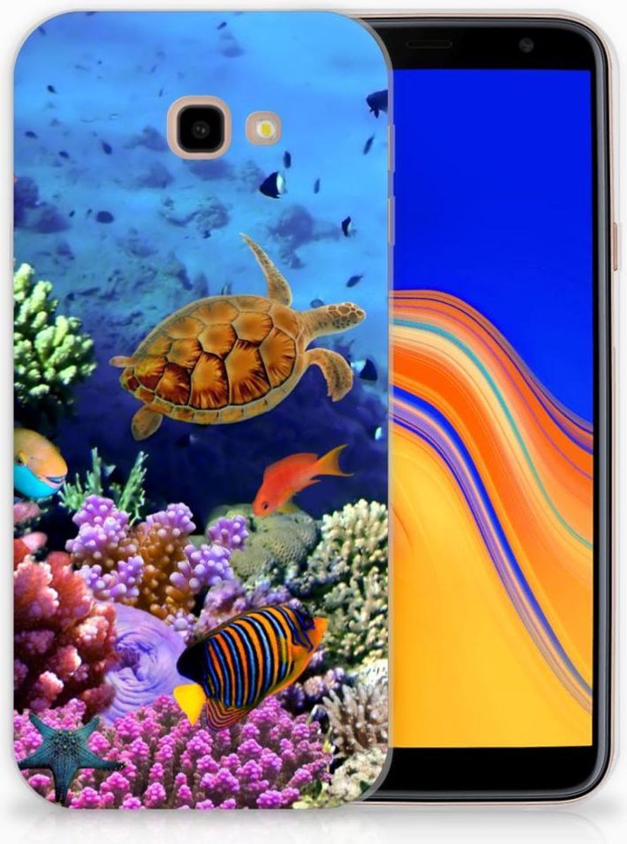 Samsung Galaxy J4 Plus (2018) TPU Hoesje Vissen