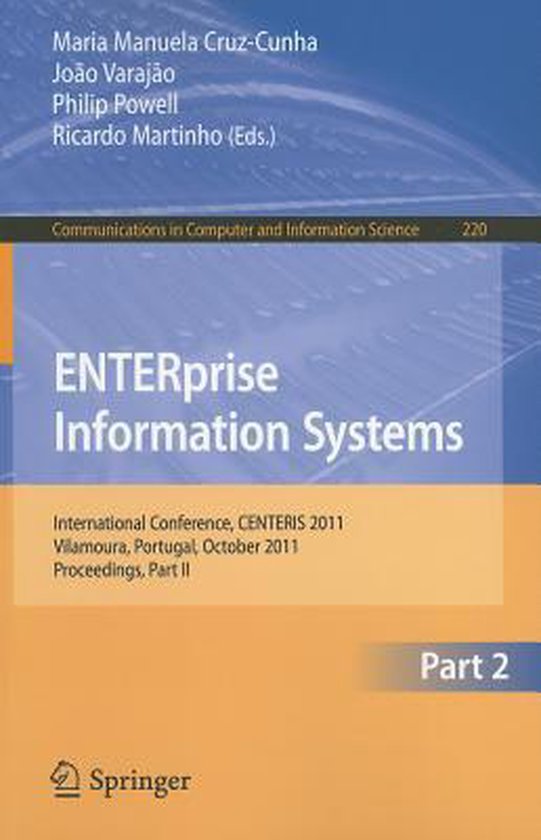ENTERprise Information Systems - cover