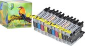 Ink Hero - 10 Pack - Inktcartridge / Alternatief voor de Brother LC1280, MFC-J5910DW, J6510DW, J6710D, J6710DW, J6910DW