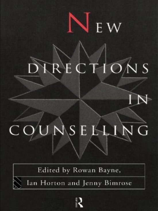 New Directions in Counselling - cover