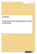 Hedge Fonds. Eine Hochspekulative Anlage in Der Kritik