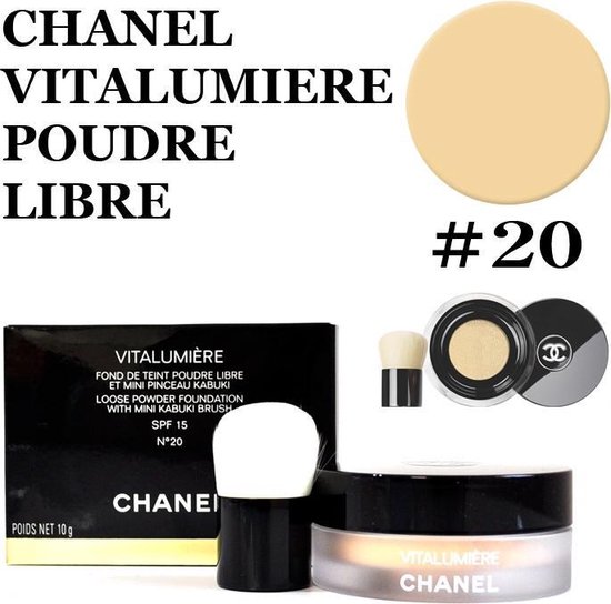 bijtend draadloze verontreiniging Chanel Vitalumiere Loose Powder Foundation SPF15 10 gr | bol.com