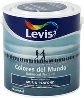 Levis Colores del Mundo Muur- & Plafondverf - Balanced Glacier - Mat - 2,5 liter