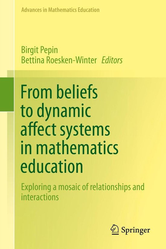 Education (R0) - From beliefs to dynamic affect systems in m ... - cover
