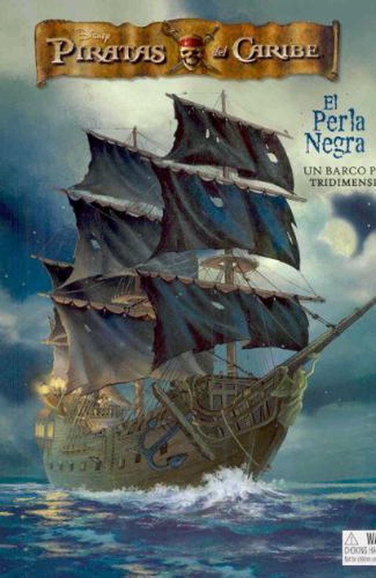 Bol Com Disney Piratas Del Caribe El Perla Negra Disney Pirates Of The Caribbean The Black