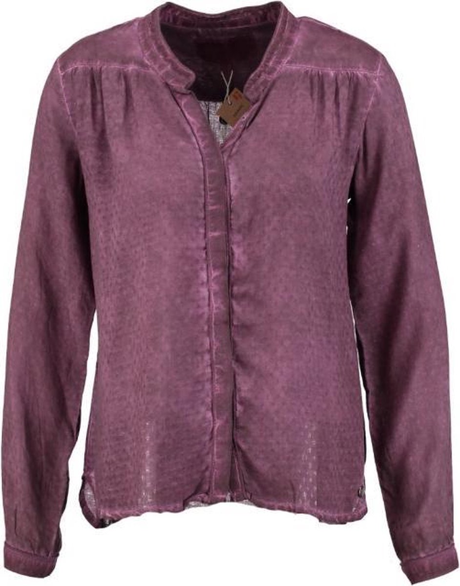aubergine blouse dames