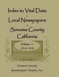 Index to Vital Data in Local Newspapers of Sonoma County, California