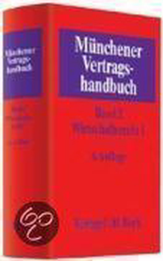 Münchener Vertragshandbuch. Wirtschaftsrecht 1 - cover