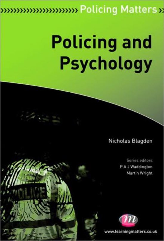 Policing & Psychology - cover