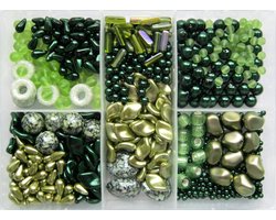 Glaskralen - Green Forest - Assortiedoos - KR-002