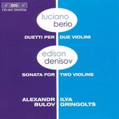 Alexandr Bulov & Ilya Gringolts - Duetti Per Due Violini (1979-83) (CD)