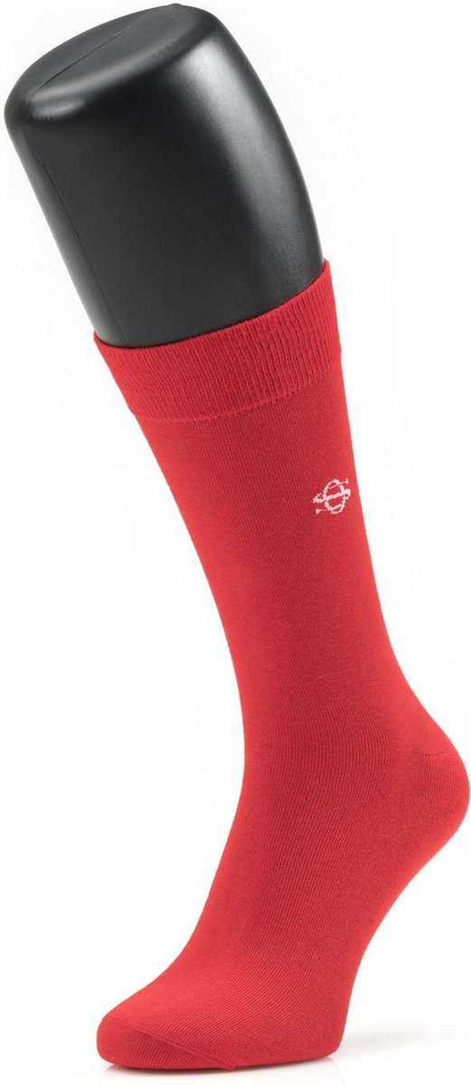 Owen Smith 2-pack - Herensokken rood - maat 39-42