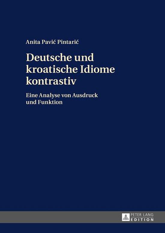 Deutsche und kroatische Idiome kontrastiv - cover