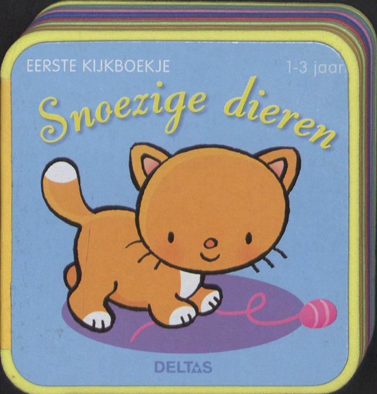 Cover van het boek 'Eerste kijkboekje / Snoezige dieren'