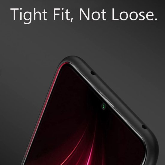 Coque compatible avec Samsung Galaxy A26 5G Coque Siliconen Coque arrière Zwart