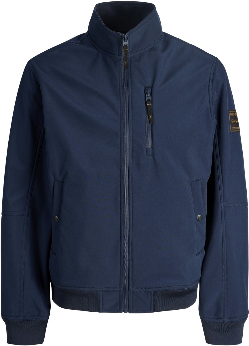 JACK&JONES - JJEPARKER SOFTSHELL COLLAR BOMBER SN PLS - Jongens - Buitenjassen