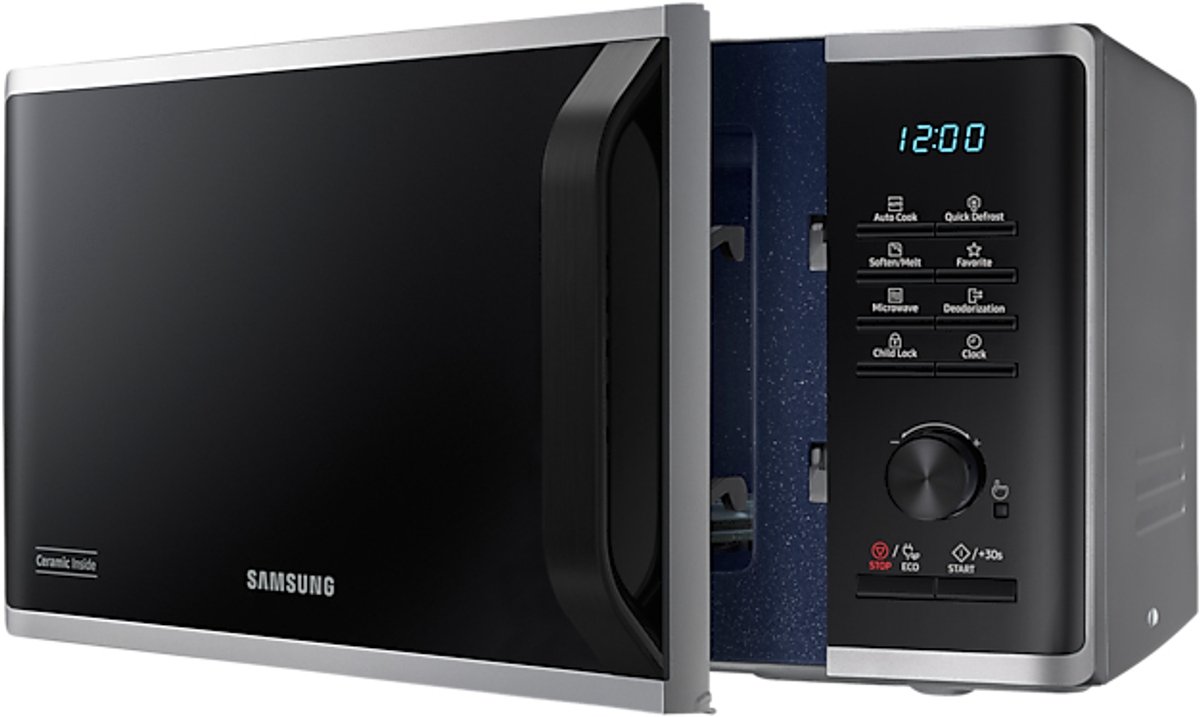 Samsung MS23B3515AS/EN - Solo-magnetron - 800W - Zilver - Quick Defrost — afbeelding 6
