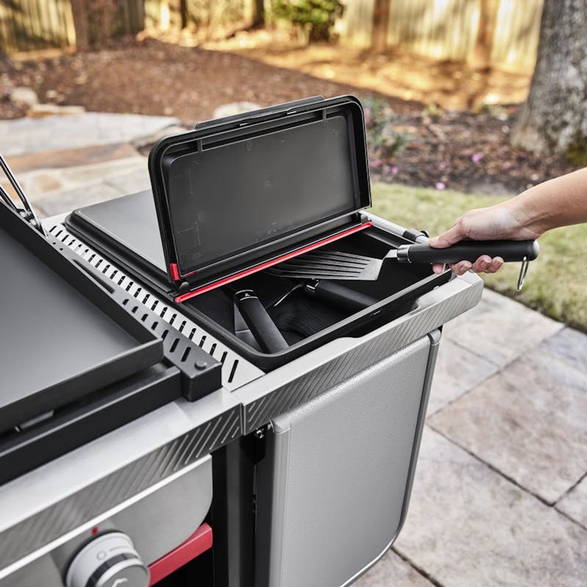 Weber Bac de rangement pour Plancha