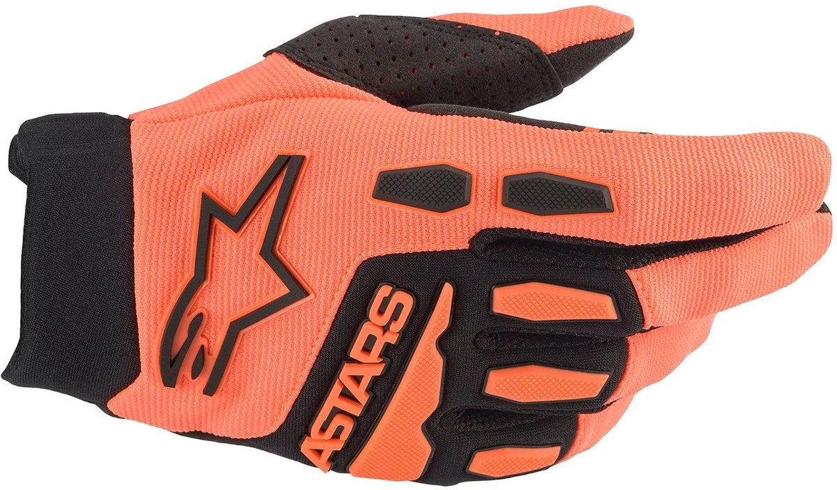 Alpinestars Full Bore Handschoenen Oranje Zwart - Handschoen