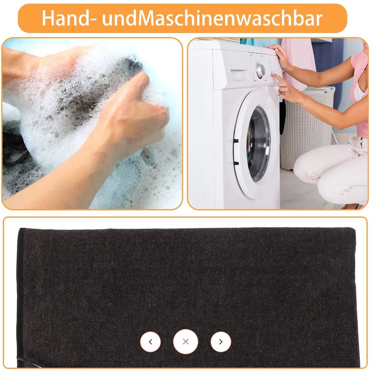 Thermrup® HK612 Infrarood Warmtedeken 60x80cm met Instelbare Warmte - afbeelding 2