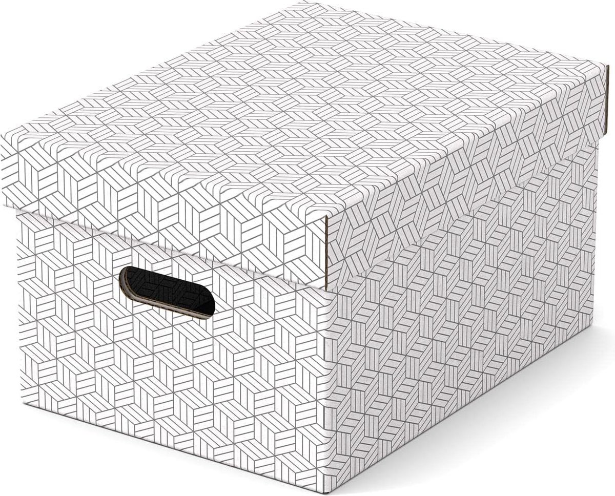 Goodivery ® Stijlvolle Set van 3 Opslag- en Cadeaudozen met Deksel voor Thuis en Kantoor