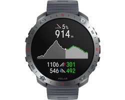 Polar Grit X2 Pro Premium Outdoor Smartwatch, Stone Grey S/L
