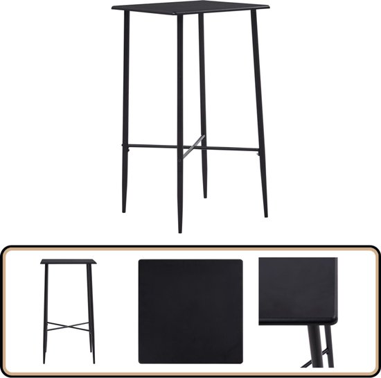Bartafel Metalen bartafel rode ronde pub bistrotafel cocktailtafel voor keuken eetkamer woonkamer, bank bijzettafel hoge bijzettafel - kleine ruimte