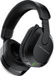 Zwarte Turtle Beach gaming headset met microfoon, verstelbare hoofdband en zachte oorkussens.