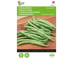 Hoge Sperzieboon/ stokslaboon Westlandse Dubbele Tros 25 gram