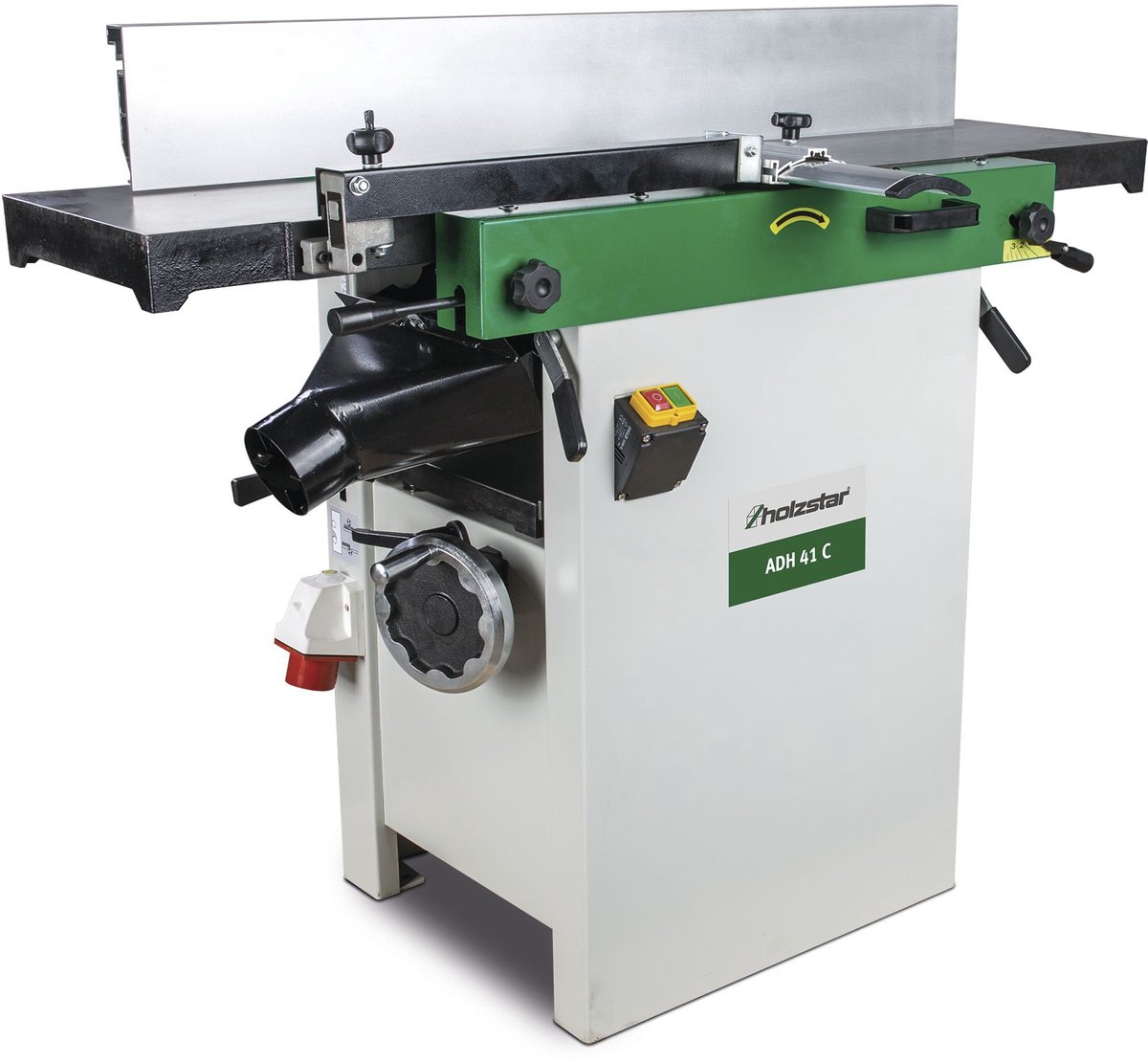 Gecombineerde vlakvandiktebank 408 mm 3 schaafmessen 3 kW 400V Holzstar ADH41C 400V